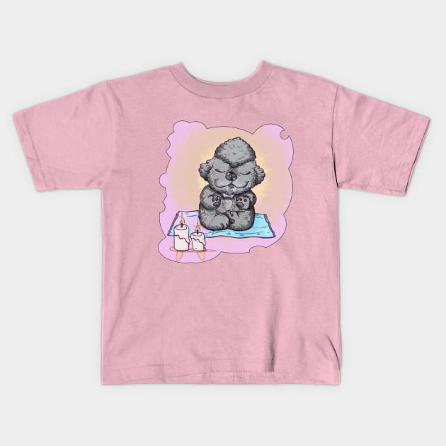 Zen Dog Kids T-Shirt by Sutilmente